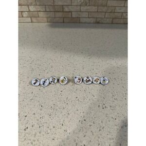 Vintage Disney Brass Golf Ball Markers bundle‎